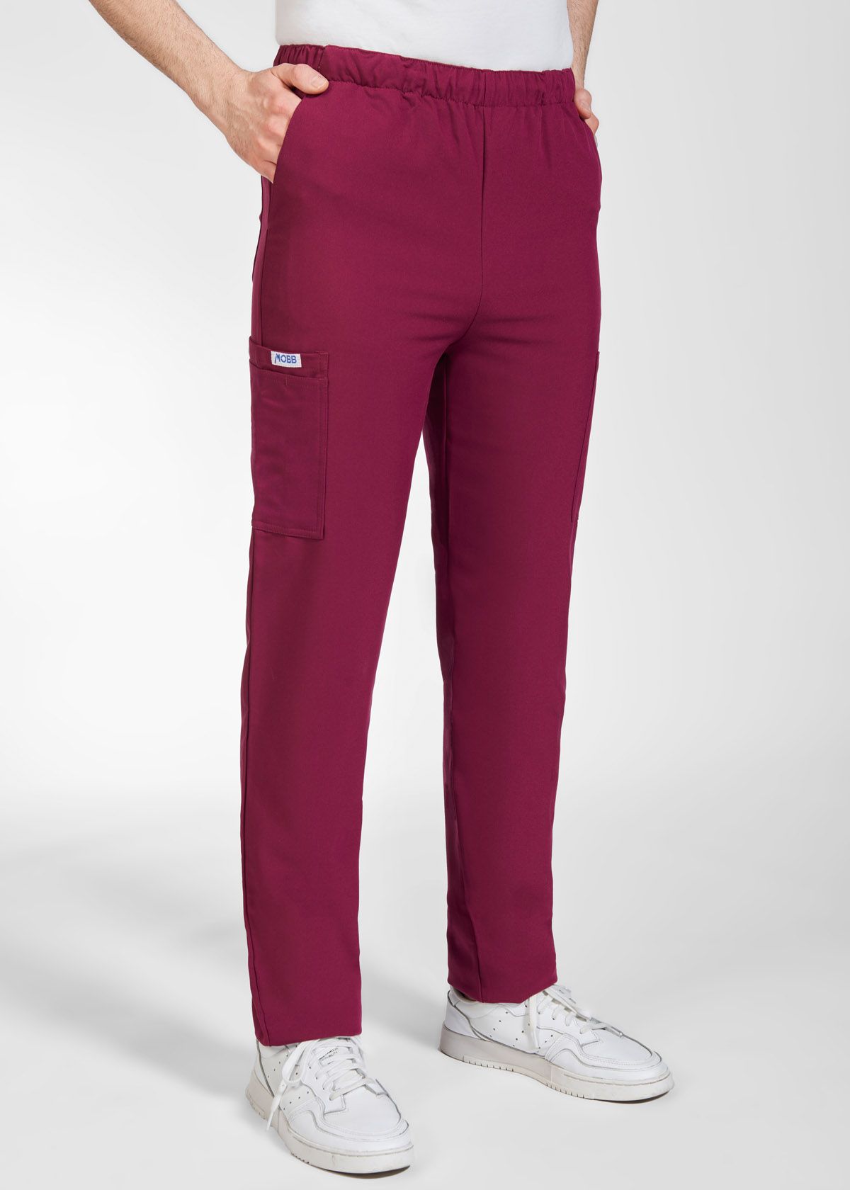 The Jesse P4011 Unisex Drawstring Elastic Scrub Pant | Stretch