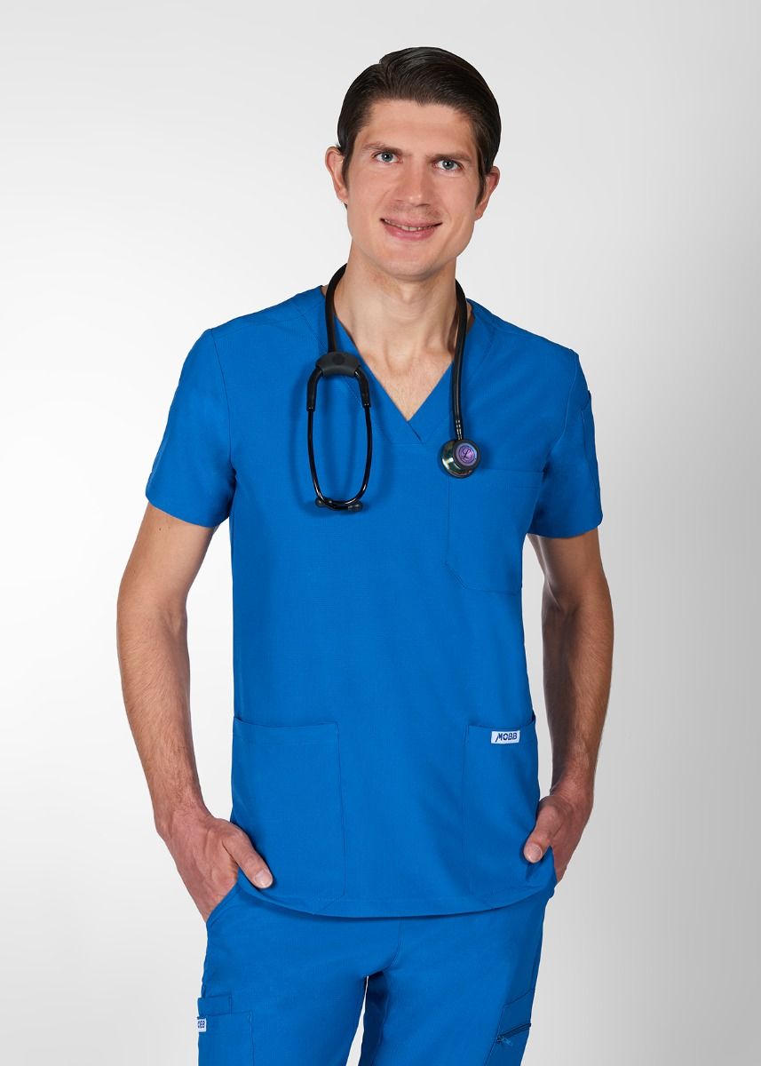 The Alex T7010 Unisex Scrub Top | Nurse Wear Stretch Scrubs | MOBB